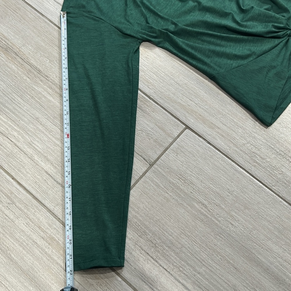 Tall GapFit Brushed Tech Jersey Tee Pine Green - Picture 8 of 12